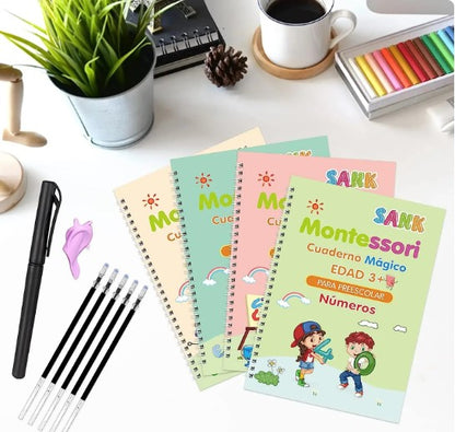 kit Letras Luminosas 🌈: Un viaje mágico hacia la escritura perfecta para tus niños ✨📝